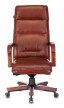 Кресло для руководителя Бюрократ T-9927WALNUT светло-коричневая кожа - 1