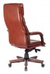 Кресло для руководителя Бюрократ T-9927WALNUT светло-коричневая кожа - 3
