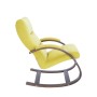 Кресло-качалка Leset Милано Mebelimpex Орех текстура V28 желтый - 00006760 - 2