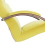 Кресло-качалка Leset Милано Mebelimpex Орех текстура V28 желтый - 00006760 - 5