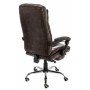 Кресло для руководителя Woodville Expert коричневое - 3