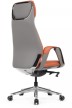 Кресло для руководителя Riva Design Chair Napoli оранжевая кожа - 3