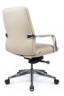 Кресло для персонала Riva Design Pablo-M B2216-1 светло-бежевая кожа - 4