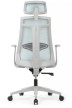 Кресло для руководителя Riva Design Gem 6230A-HS голубое - 3