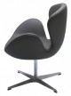 Дизайнерское кресло SWAN CHAIR серый - 2