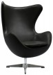 Дизайнерское кресло EGG CHAIR чёрный