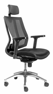 Кресло для руководителя Falto PROMAX PMX11KALM-AL/BK-BK